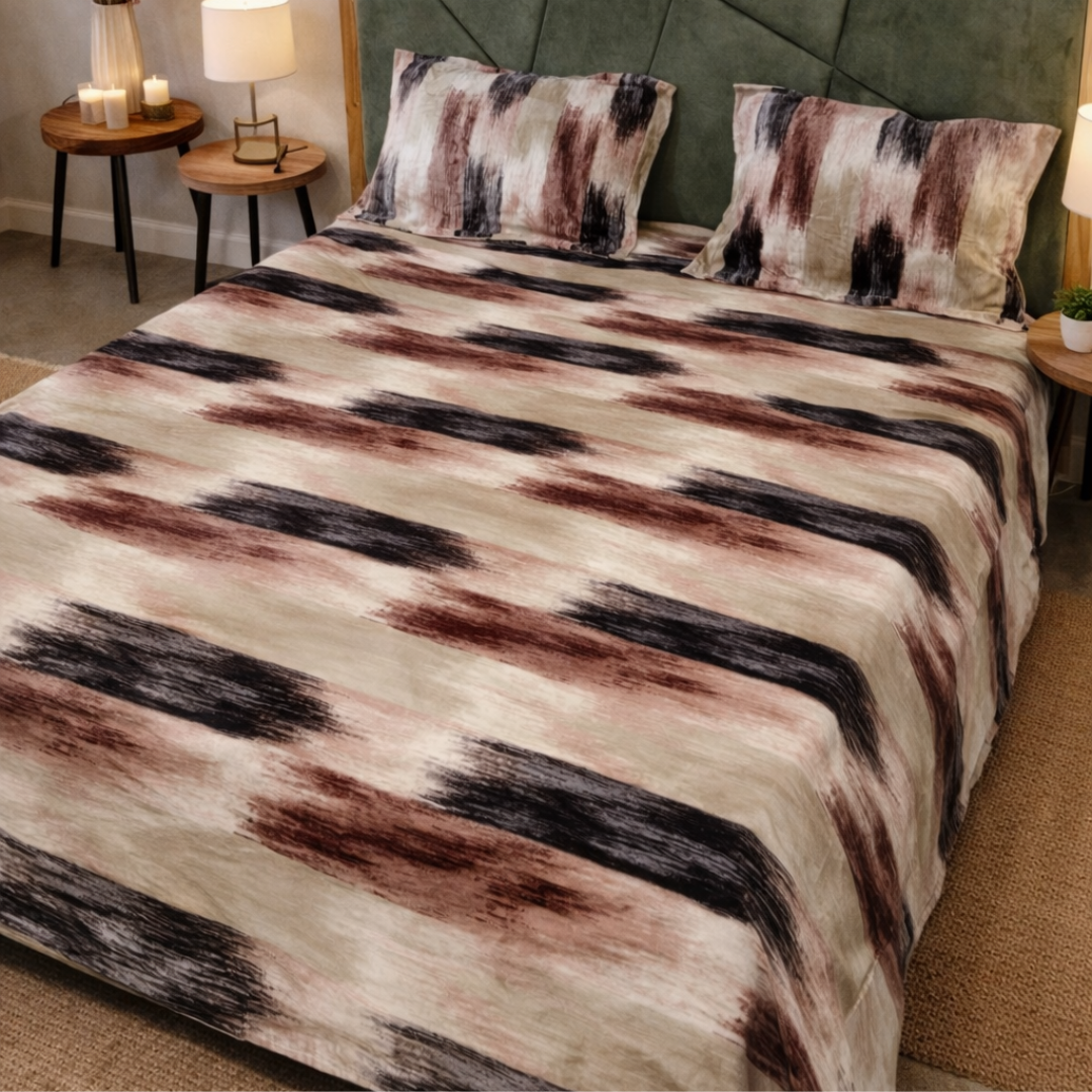Argo King Size Winter Bedsheet Set