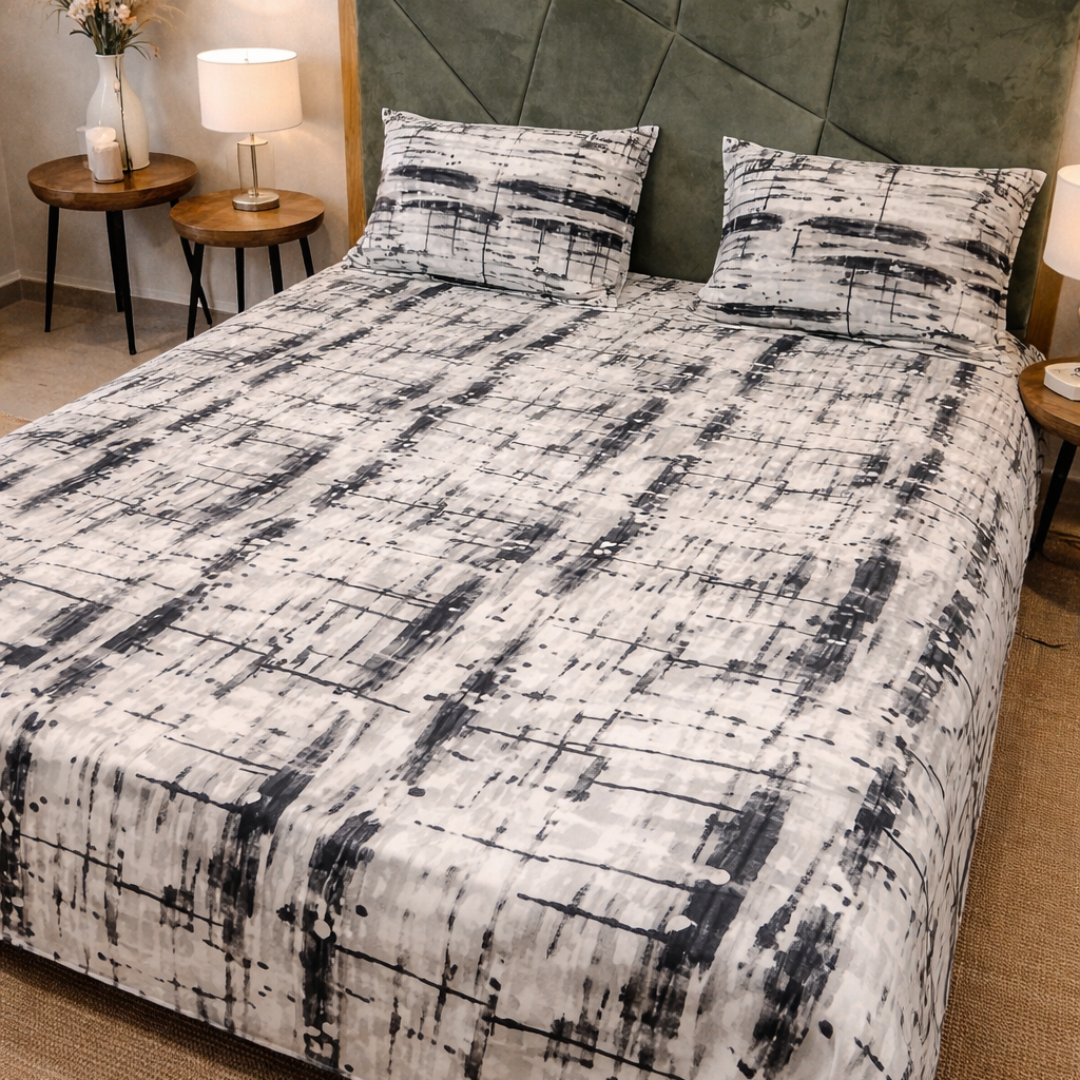 Argo King Size Winter Bedsheet Set