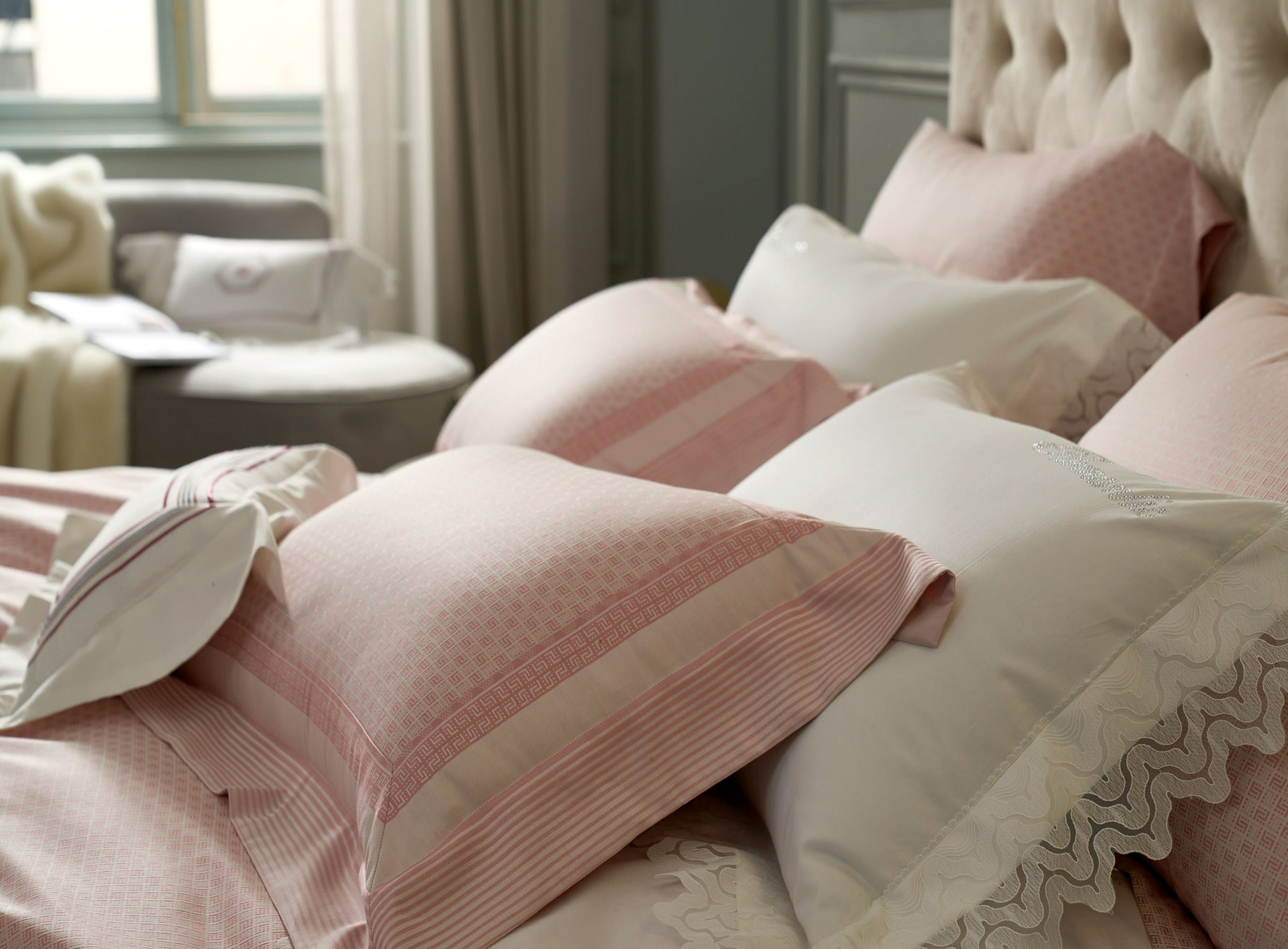 BOTANICA PINK BEDDING SET