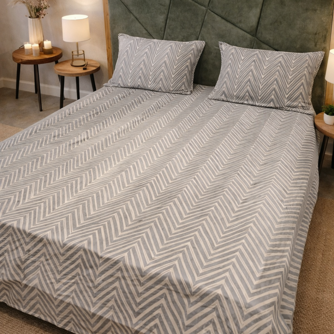 Argo King Size Winter Bedsheet Set