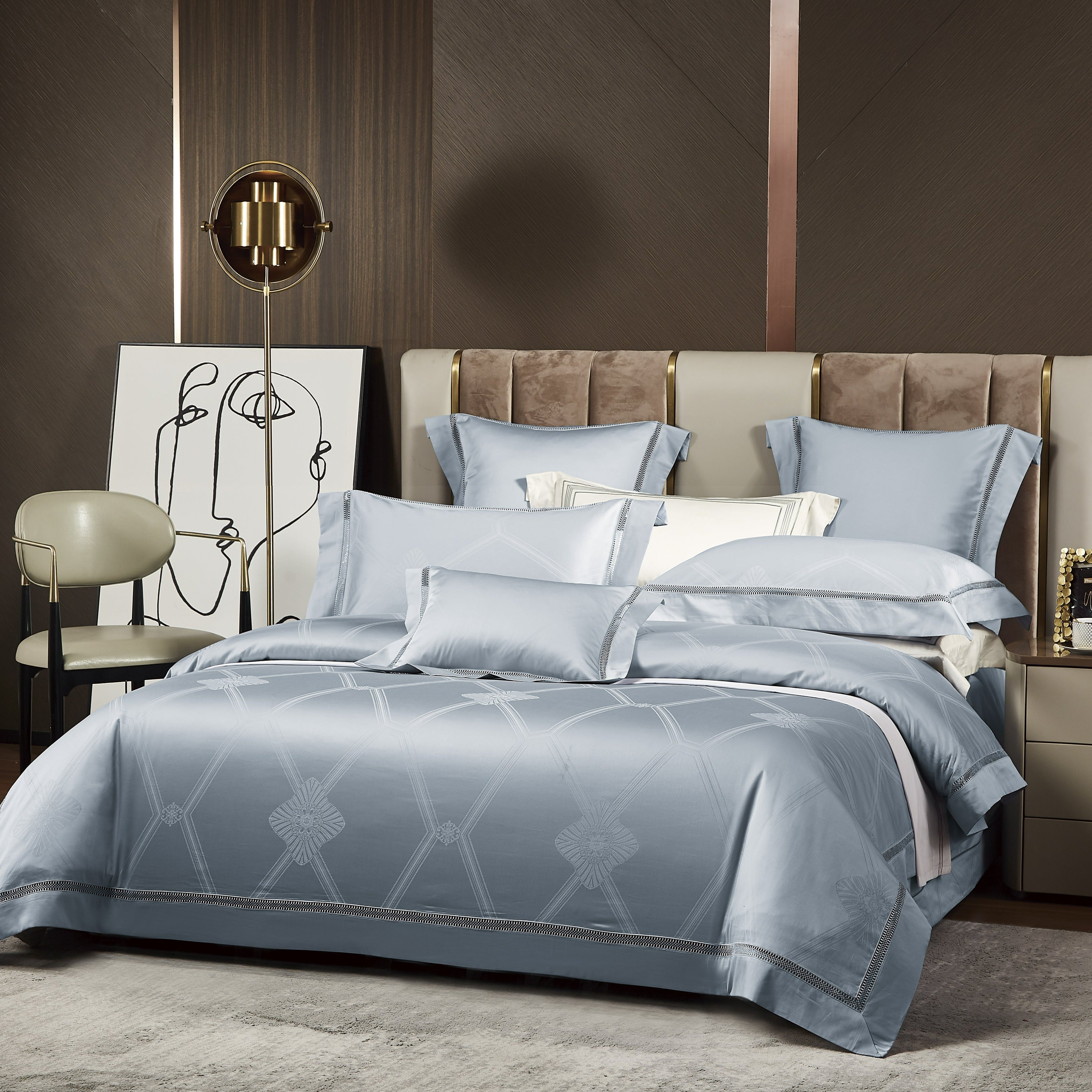CARNABY EGYPTIAN COTTON BEDDING SET